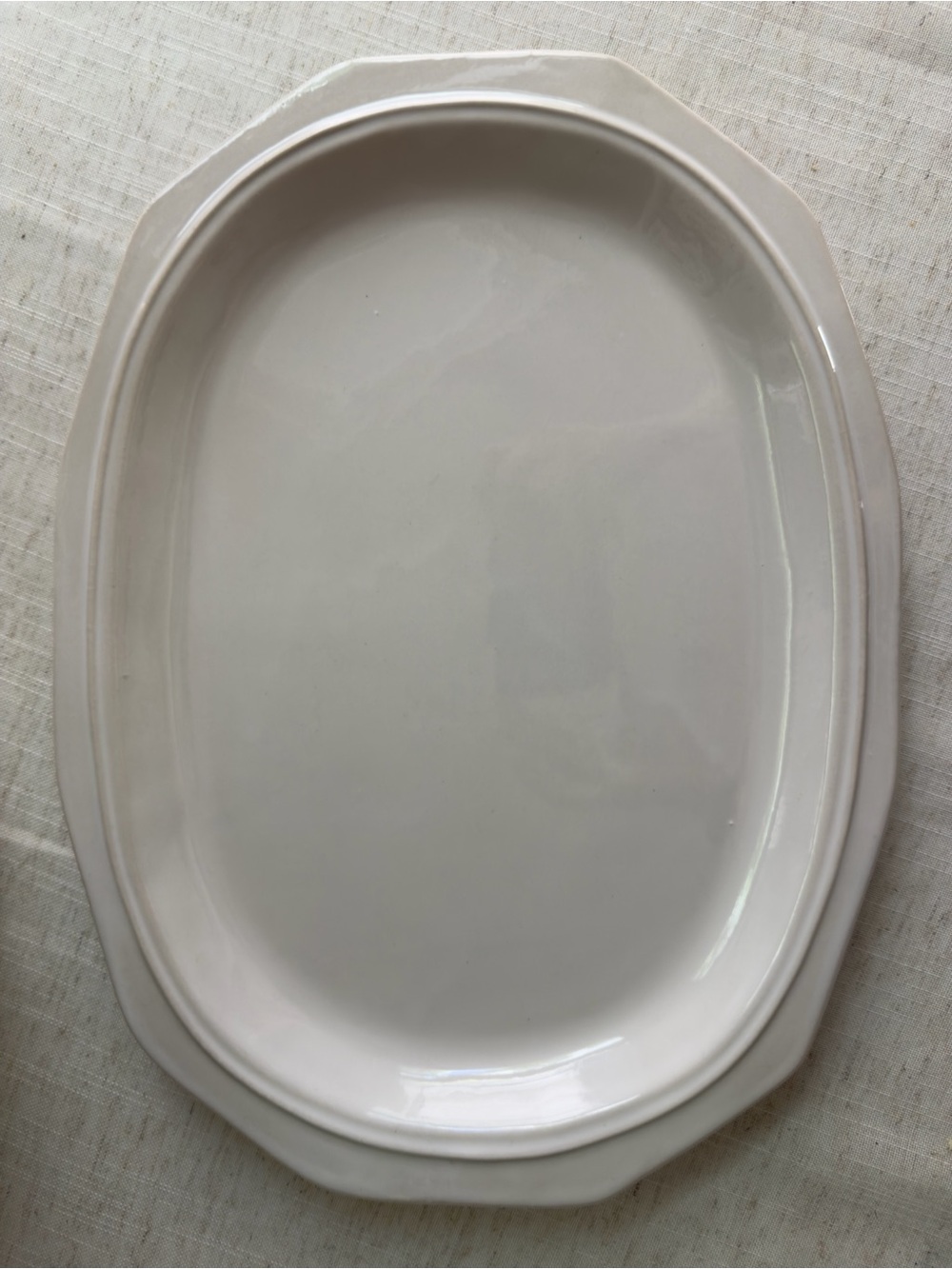 Vintage Geometric Edge Home Trends 14” Platter